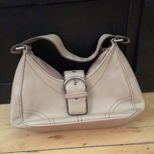 Cream color purse